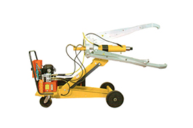 全自動(dòng)50T車載式液壓拉馬